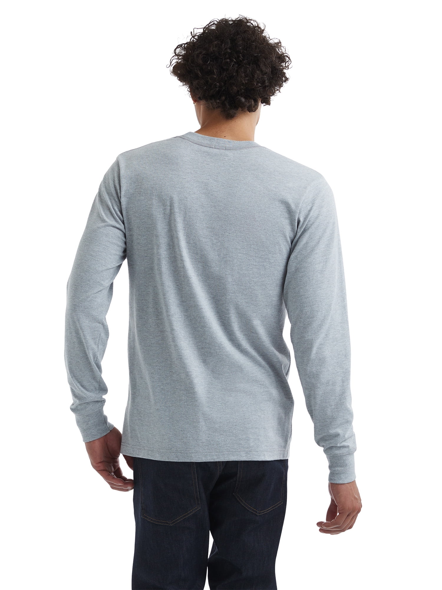 Hanes All Gender Explorer Collection Long Sleeve Graphic T-Shirt, Men's Sizes XS-2XL