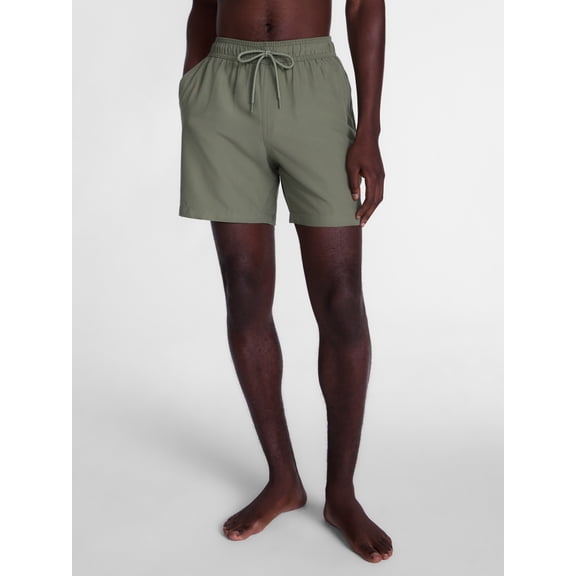 George Men's and Big Men's Swim Shorts, 6" Inseam, Sizes S-3XL