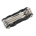 thumbnail image 2 of Portable 7 in 1 Multifunctional Cycling Bike Repair Tool Set Wrench Screwdriver ToolsBlack, 2 of 9