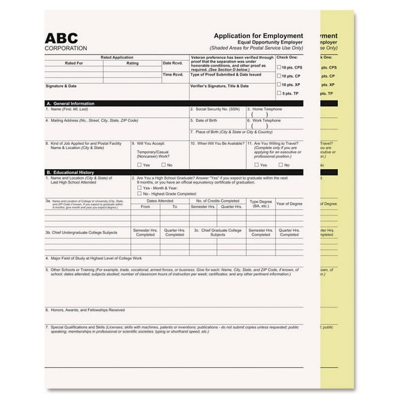 Digital Carbonless Paper, 8-1/2 X 11, Two-Part, White/canary, 1250 Sets/carton