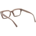 thumbnail image 3 of FEISEDY Classic Square Eyewear Non-prescription Thick Glasses Frame for Women B2461, 3 of 15