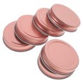 thumbnail image 1 of Shisuyan Canning Lids Rose Gold Tinplate 6Pcs 2.8X2.8X0.6In, 1 of 8