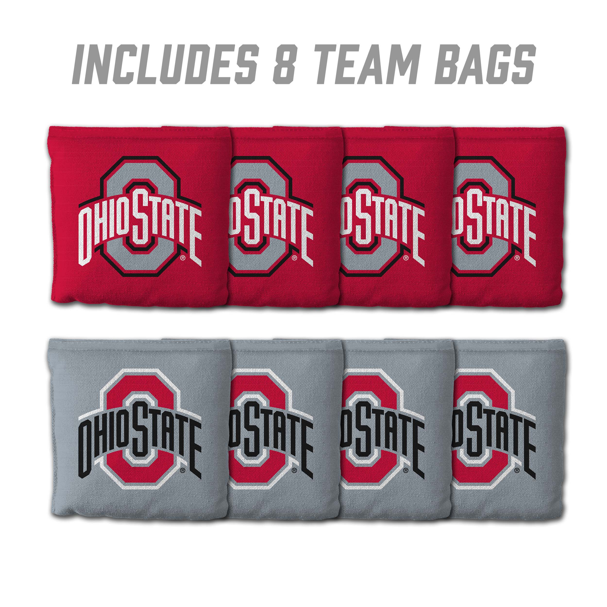 Ohio State Buckeyes 8pk Licensed Cornhole Bags