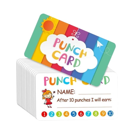 hengtong 50 Pieces Creative Reward Cards Behavior Incentive Awards for Holiday Gifts Girls