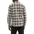 thumbnail image 2 of Wrangler Men's Long Sleeve Regular Fit Flannel Plaid Shirt, S-2XL, 2 of 4