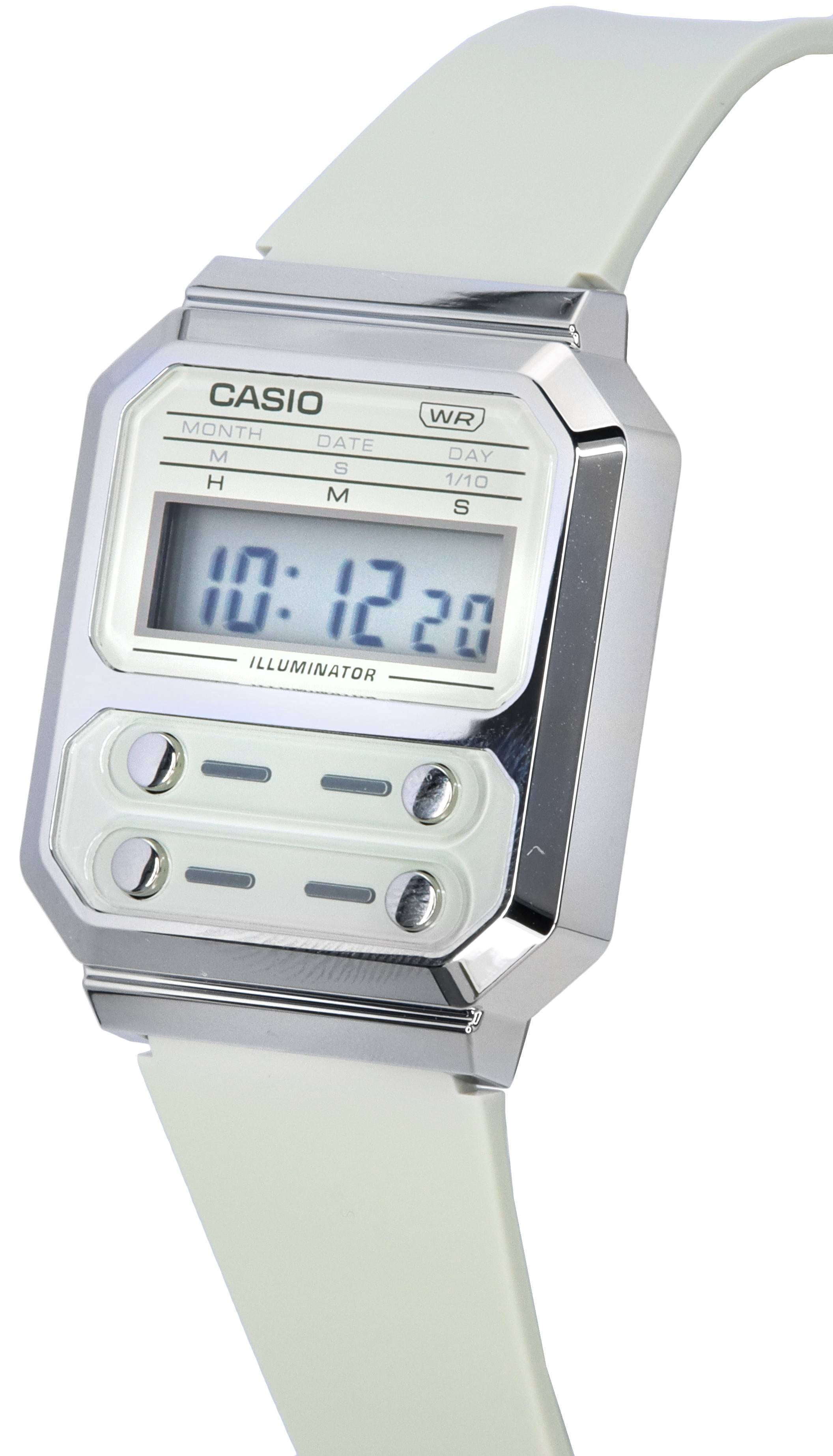 Casio Vintage Edgy Digital Quartz A100WEF-8A A100WEF-8 Men\'s Watch