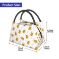 thumbnail image 2 of Balery Beer Bolsa de Aislamiento Portátil – Bolsa de Almuerzo con Forro de Aluminio Mejorado, Funda Impermeable y Fácil de Limpiar para Picnic y Caja de Almuerzo, 2 of 6