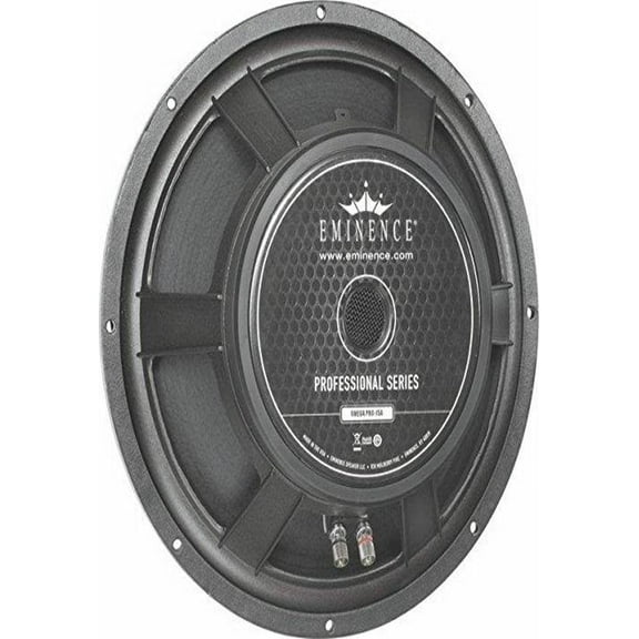 Eminence Professional Series Omega Pro 15A 15" Pro Audio Speaker, 800 Watts at 8 Ohms, Black