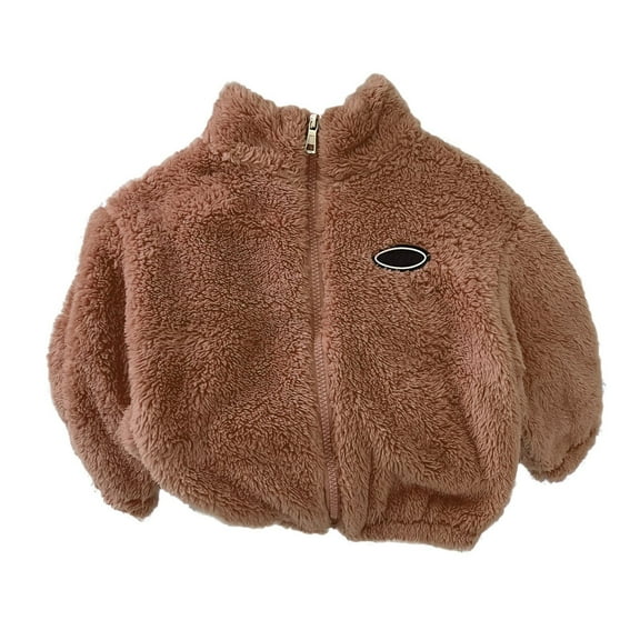 Toddler Coat Cute Cartoon Animal Printed Long Sleeve Baby Girl Winter Clothes for Little Girl 12-18 Months