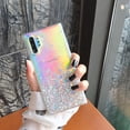 thumbnail image 2 of Funda de silicona transparente con estrellas brillantes para Samsung, carcasa a prueba de golpes para Samsung A71, A51, S8, S9, S20 Ultra, 10 PLUS, S20FE, A21, Note 8, 10, Note 20, 2 of 4