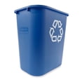 thumbnail image 2 of Commercial Deskside Recycling Can, 7 Gallon/28 Quart Office Waste Bin for Paper, Plastic & Aluminum, Durable & Easy to Clean, 2 of 8