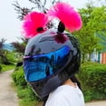 thumbnail image 5 of 2Pcs Motorcycle Helmet Braids Woman Men Wig Decor Motorbike Riding Skiing Helmet Decoration Punk Ponytail Helmets Accessories, 5 of 6