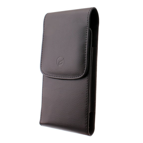 Leather Case Belt Clip for Galaxy S23 FE - Holster Cover Pouch Vertical Carry Protective Compatible With Samsung Galaxy S23 FE