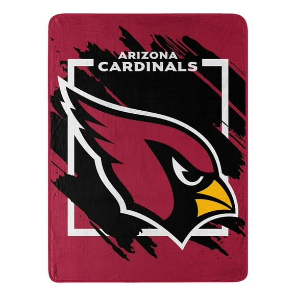 NORTHWEST ENTERPRISES NFL 46x60 Dimensional Design Micro Raschel Throw Blanket (Arizona Cardinals)
