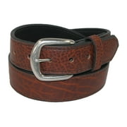 Boston Leather  Bison Leather Belt with Removable Buckle (Men's Big & Tall)