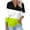 Mint Green, variant on Lzobxe Shirts for Women Color Matching T-shirt Turn down Neck Lapel Short Sleeve,Sizes S-2XL