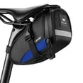 thumbnail image 1 of WEST BIKING Reflective Waterproof Bike Saddle Bag with Tail Light Mount, Lightweight Cycling Storage for Mountain & Road Bikes, Multiple Colors Available, 1 of 5