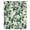 Green, variant on Blueberry Botanical Sheer Curtains 54 Inches Long, Green Spring Leaves Branches Light Filering Curtains, Breathable Simi Curtain Privacy Drapes for Kitchen Bathroom Lightweight Small Window Treatment