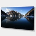 thumbnail image 2 of Frozen Mountain Lake Pano - Impression sur Toile Paysage, 2 of 4