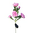 thumbnail image 2 of Pebbuoy Rose Flower Solar Garden Light Auto Charging Waterproof Easy to Install Solar Powered LED Lamp Yard Pathway Decoration, 2 of 7