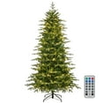 thumbnail image 1 of Árbol de Navidad Artificial Costway, 225 cm, 1162 Puntas de Ramas, 380 Luces LED, 3 Temporizadores Remoto, 1 of 5
