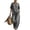 Gray, variant on 2 Piece Pants Set for Women Sleeveless Halter Neck Tank Top and Wide Leg Jeans Casual Chic Airport Outfits, 2XL