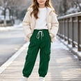 thumbnail image 5 of Ashirexll Boys Sweatpants Solid Color Sweatpants Cargo Pants Sports Casual Pants for 5-15 Years, 5 of 7
