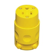 Leviton C20-515CV-000 PVC Connector, 15 Amp, 125 Volt