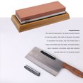 thumbnail image 2 of pitrice 5pcs/set Whetstone Set Dual Side Grind Stone Kitchen Sharpening Tool Kit Home Grinding Supplies, 2 of 7