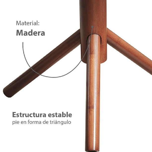 Homeforia Ganchos de madera de haya, ganchos de madera de haya de alta gama y metal blanco para colgar en la pared, ganchos modernos de mediados de siglo, ganchos de madera