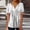 White, variant on Aloohaidyvio Tops for Women,Womens Summer Sexy Fold Printed Regular Women Short Sleeves V Neck Button Tops Blouse