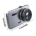thumbnail image 3 of Danhjin Dash Cam Dash Cam With Wifi 1080P Fhd Car Driving Recorder Two Lens Car Cameras Starlight Nightc VisionG SensorLoop RecordingReversing ImageParking Monitoring, 3 of 9