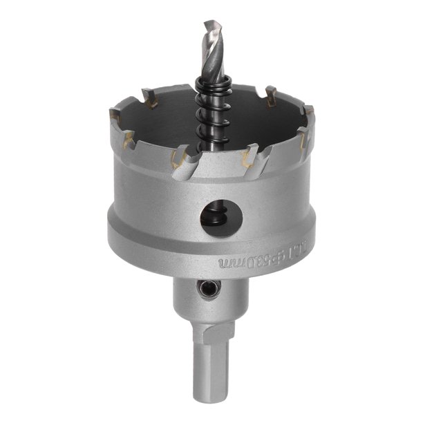 53mm Carburo Agujero Cortador, TCT Agujero Sierras para 5mm Inoxidable Acero Lámina Metal