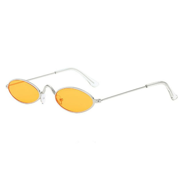 Mujer hombre pequeño marco elipse gafas de sol para playa verano gafas de sol mujer moda Wmkox8yii hjk136