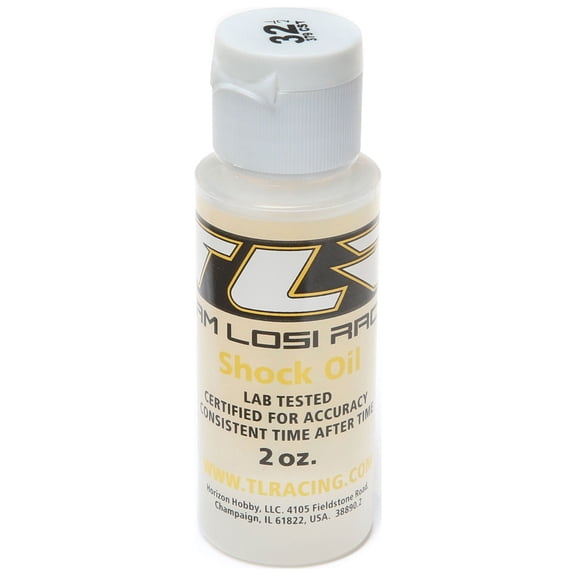 Team Losi Racing SILICONE SHOCK OIL 32.5WT 379CST 2OZ TLR74007 Electric Car/Truck Option Parts