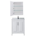thumbnail image 3 of Wyndham Collection WCV252530SDECMUNSMED Daria 30" Free Standing Single Vanity Set - Dark, 3 of 7