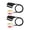 2pcs, variant on YIGSECU SCART 21Pin Male to 3RCA Composite Video Sound Cable 1.5M Color Manner Chooser High Speed Indication Transmission Perman
