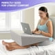 thumbnail image 5 of Almohada de cuña para cama con espuma viscoelástica refrescante y soporte elevado, ideal para dormir, dolor lumbar, reflujo ácido, acidez, alergias y ronquidos. Decoración del hogar., 5 of 5