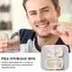 thumbnail image 5 of Pastillero portátil de 2 piezas con 8 compartimentos y doble capa., 5 of 8