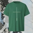 thumbnail image 7 of SLdy Jesus Shirts for Men Oversized Tshirts for Men God Faith Religious Tshirt, Green S, 7 of 7