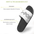 thumbnail image 3 of GZHJMY Stylish Slides for Women Men, Korean Pop Poster Soft Flexible Slip-on Sandals Slippers, 3 of 7