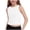 White, variant on Girls Sleeveless Tank Tops Basic Ribbed Sleeveless Cropped Tops Summer Dance Yoga Gym Shirts for Kids 5-15Y,11-12 Years,Black