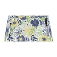 thumbnail image 1 of YFYANG Washable Heat-Resistant Placemats, 70% PVC/30% Polyester, Abstract Flower Art Pattern Kitchen Table Mat, 12" x 18" 4 Pcs, 1 of 6