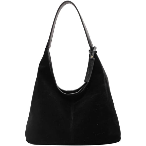 SPEKSEE Slouchy Suede Shoulder Bag For Women Stylish Underarm Tote Soft Leather Casual Crossbody Handbag Travel Winter Fall
