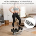 thumbnail image 4 of Rock Stepper Step Side-to-Side Lateral Rocking Fitness Stepper with Digital Monitor/Resistance Bands Machine for Home Workout(Purple), 4 of 12