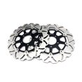 thumbnail image 2 of 3PCs Front Rear Brake Discs Rotors For SUZUKI DL 650 V-Strom 650 2004-2006 DL 1000 V-Strom 1200 2002-2012, 2 of 5