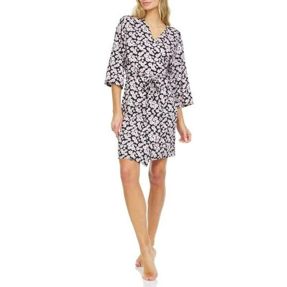 Flora by Flora Nikrooz Womens Patterned Robe Only, 1-Piece