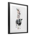 thumbnail image 2 of Stupell Industries Farmhouse Farm Animal Family Black Framed Print Under Glass, 13 x 16, by Jean Plout, 2 of 8