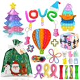 thumbnail image 1 of goowrom Christmas Decompression Toys Kit, Stress Relief Squeezing Board Game, 1 of 8