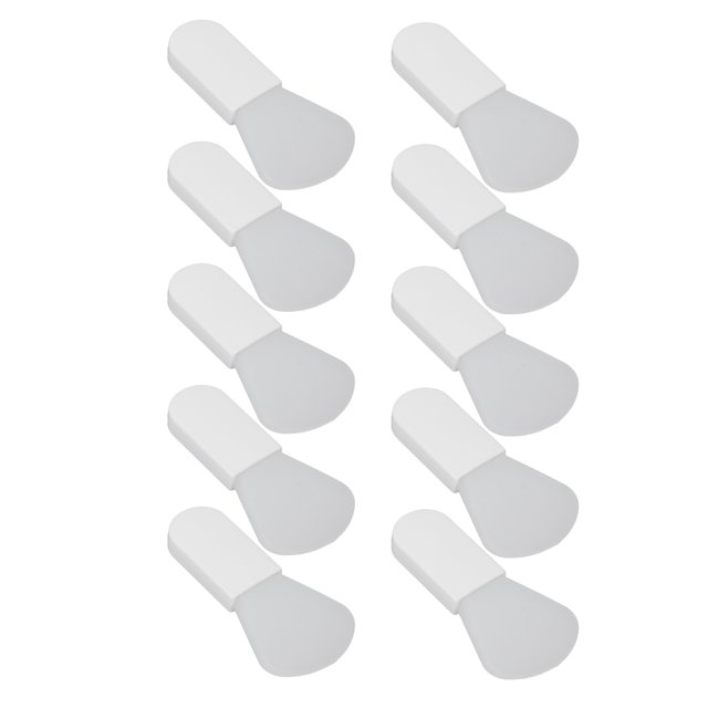 Pincel de maquillaje NikouMX 10 Uds de silicona para máscara